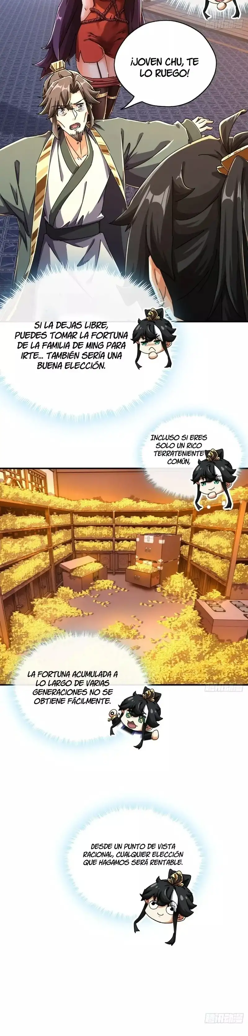 ¡Por favor mata al demonio! ¡Joven maestro! - Capítulo 8 - Página 32 - LectorTMOo