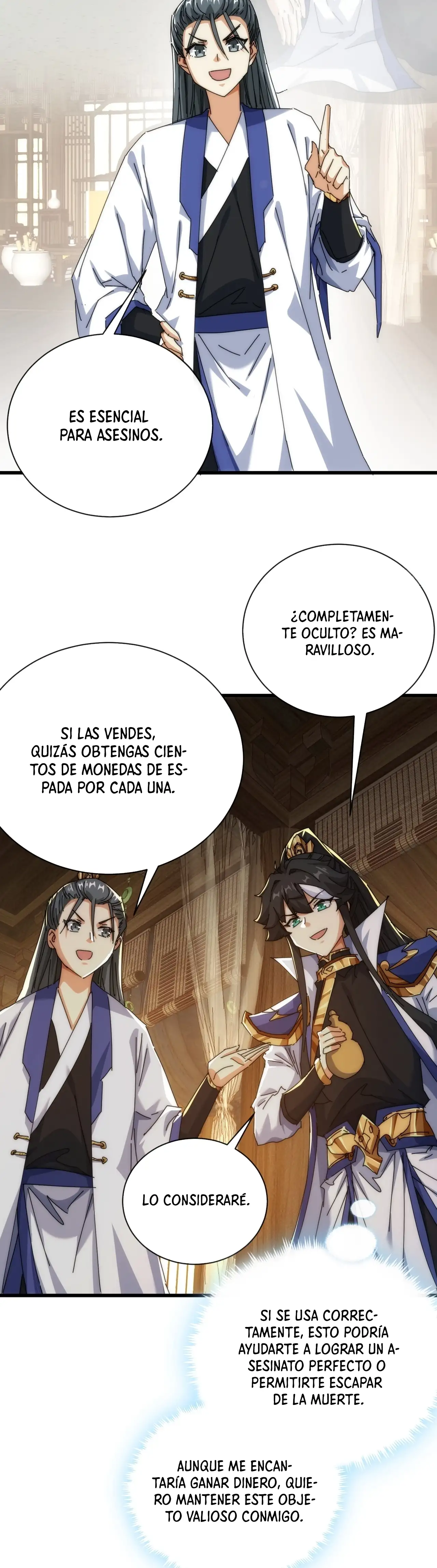 ¡Por favor mata al demonio! ¡Joven maestro! - Capítulo 89 - Página 4 - LectorTMOo