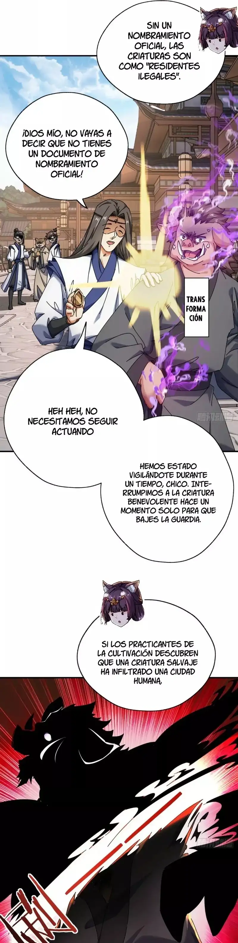 ¡Por favor mata al demonio! ¡Joven maestro! - Capítulo 9 - Página 8 - LectorTMOo
