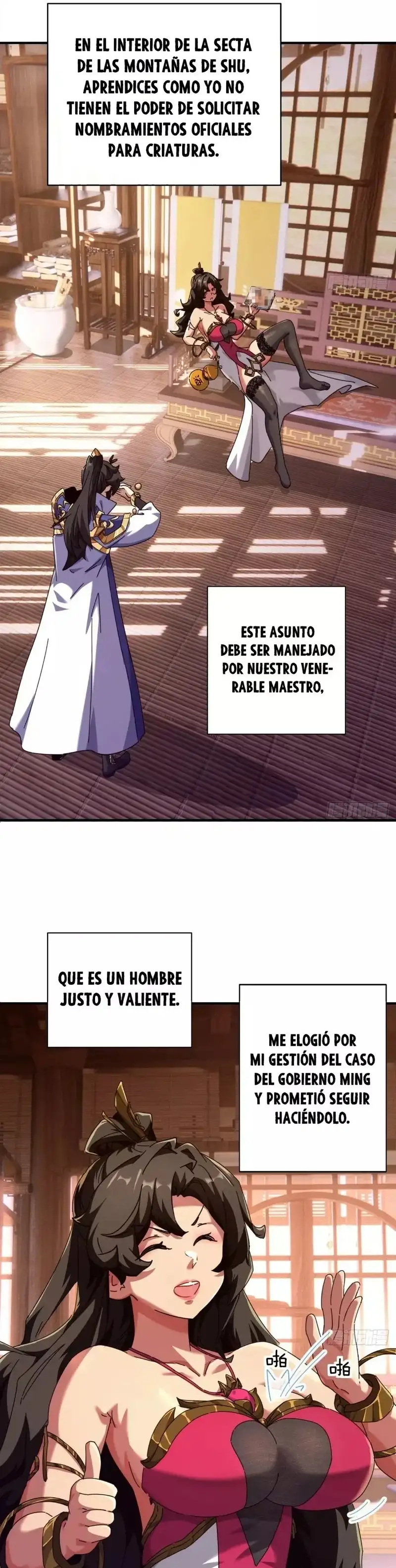 ¡Por favor mata al demonio! ¡Joven maestro! - Capítulo 9 - Página 18 - LectorTMOo
