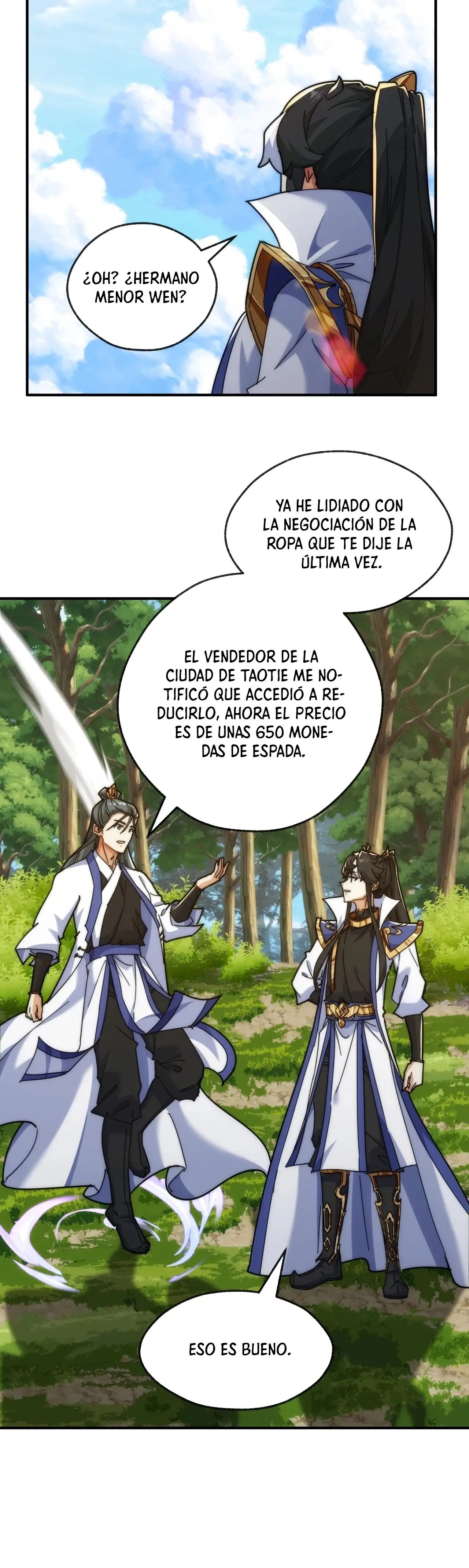 ¡Por favor mata al demonio! ¡Joven maestro! - Capítulo 93 - Página 23 - LectorTMOo