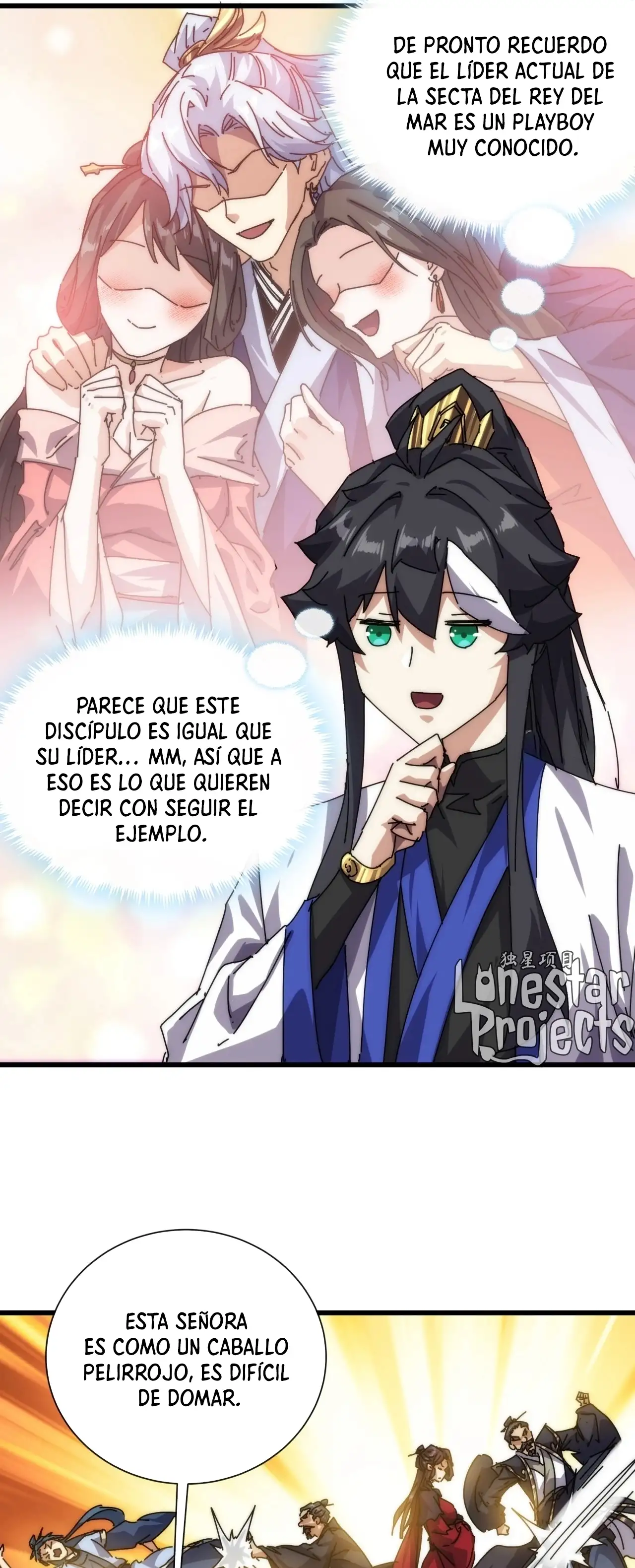 ¡Por favor mata al demonio! ¡Joven maestro! - Capítulo 96 - Página 27 - LectorTMOo