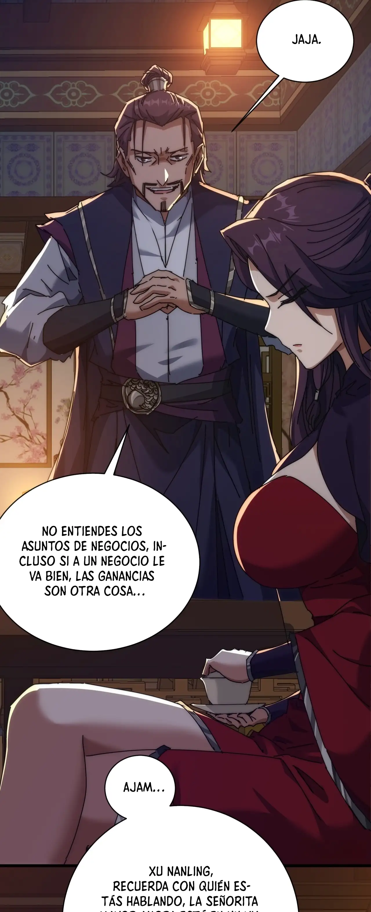 ¡Por favor mata al demonio! ¡Joven maestro! - Capítulo 98 - Página 6 - LectorTMOo