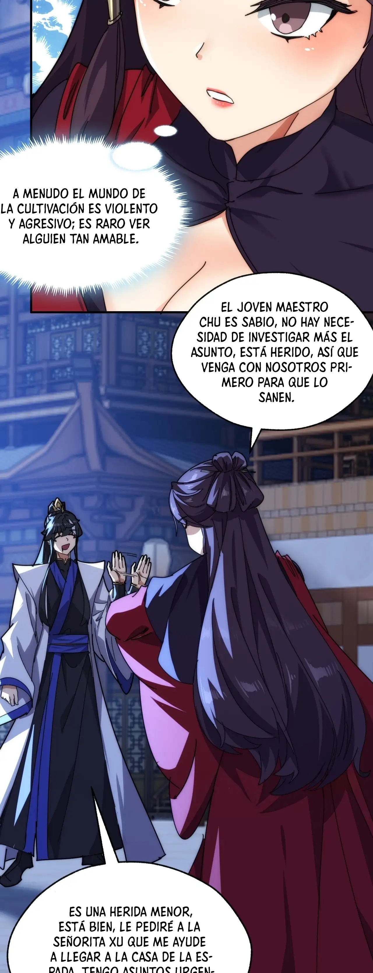 ¡Por favor mata al demonio! ¡Joven maestro! - Capítulo 99 - Página 10 - LectorTMOo