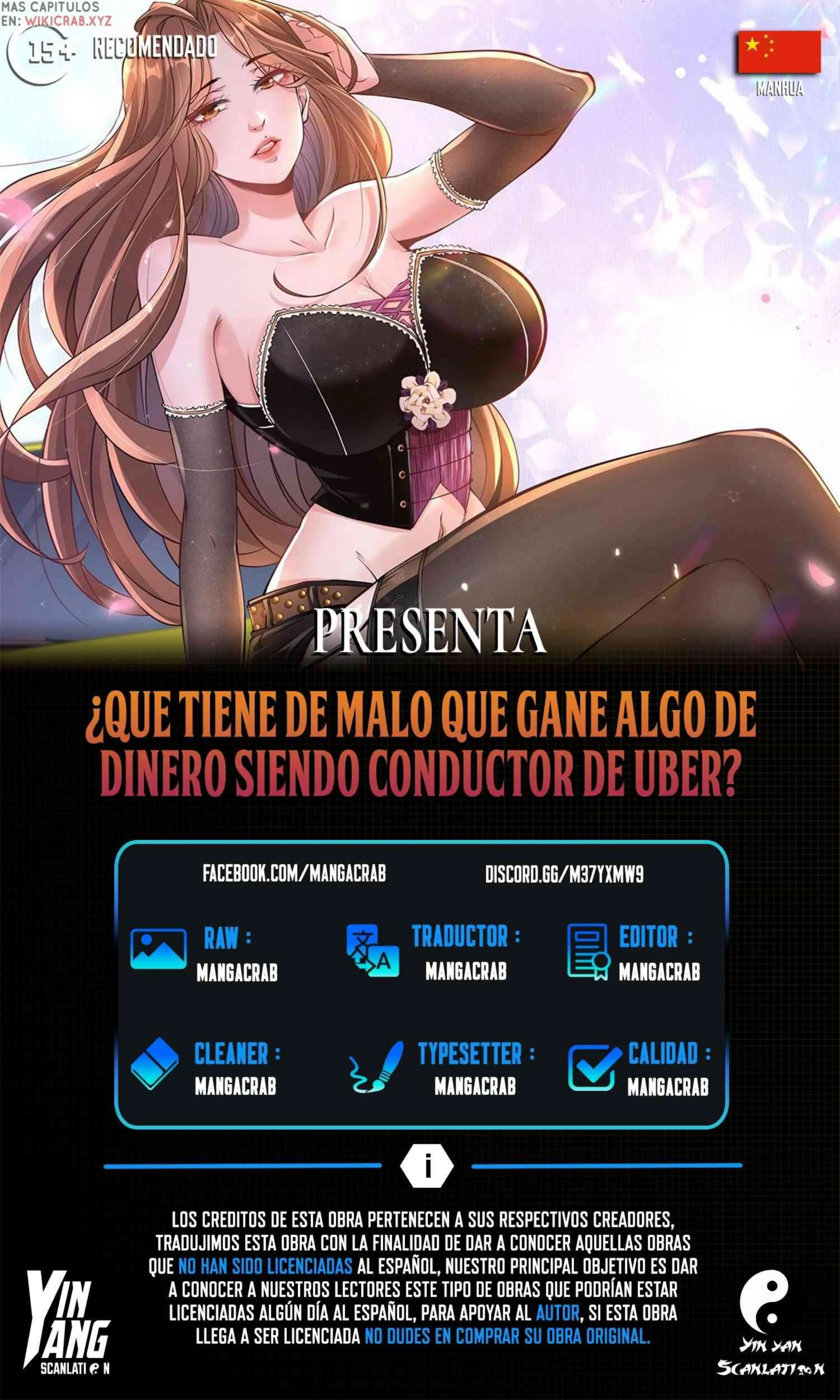 ¿Que, hay de malo en que gane algo de dinero como uber? - Capítulo 130 - Página 1 - LectorTMOo