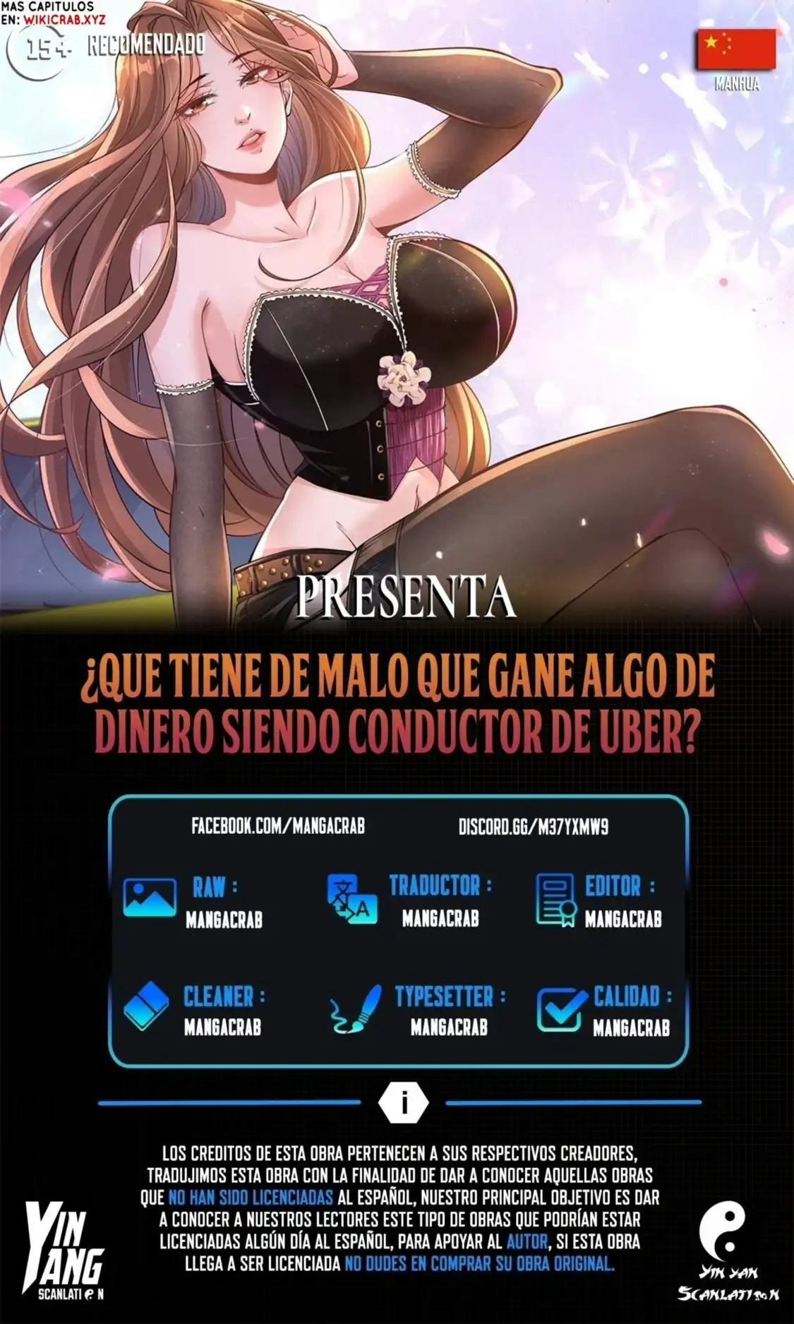 ¿Que, hay de malo en que gane algo de dinero como uber? - Capítulo 143 - Página 1 - LectorTMOo