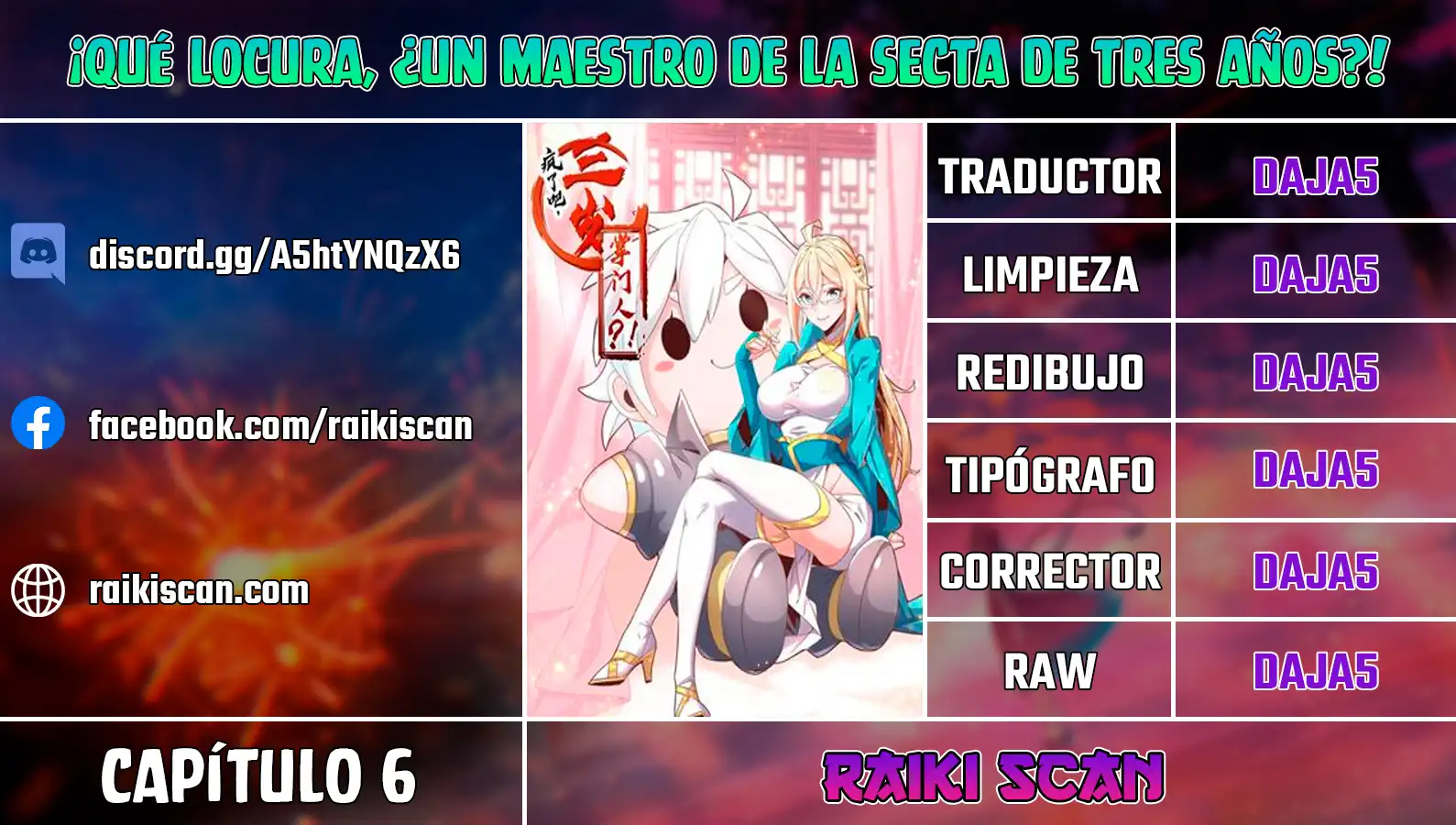 ¡Que Locura, ¿Un Maestro De La Secta De Tres Años?! - Capítulo 6 - Página 1 - LectorTMOo