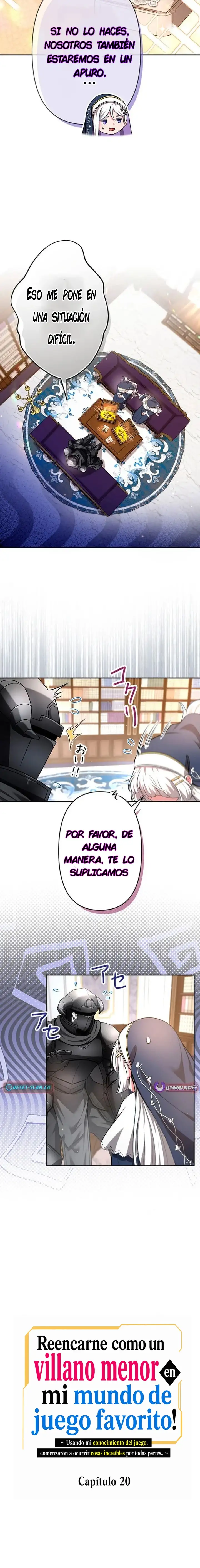 Reencarne como un villano menor en mi mundo de juego favorito! - Capítulo 20 - Página 4 - LectorTMOo