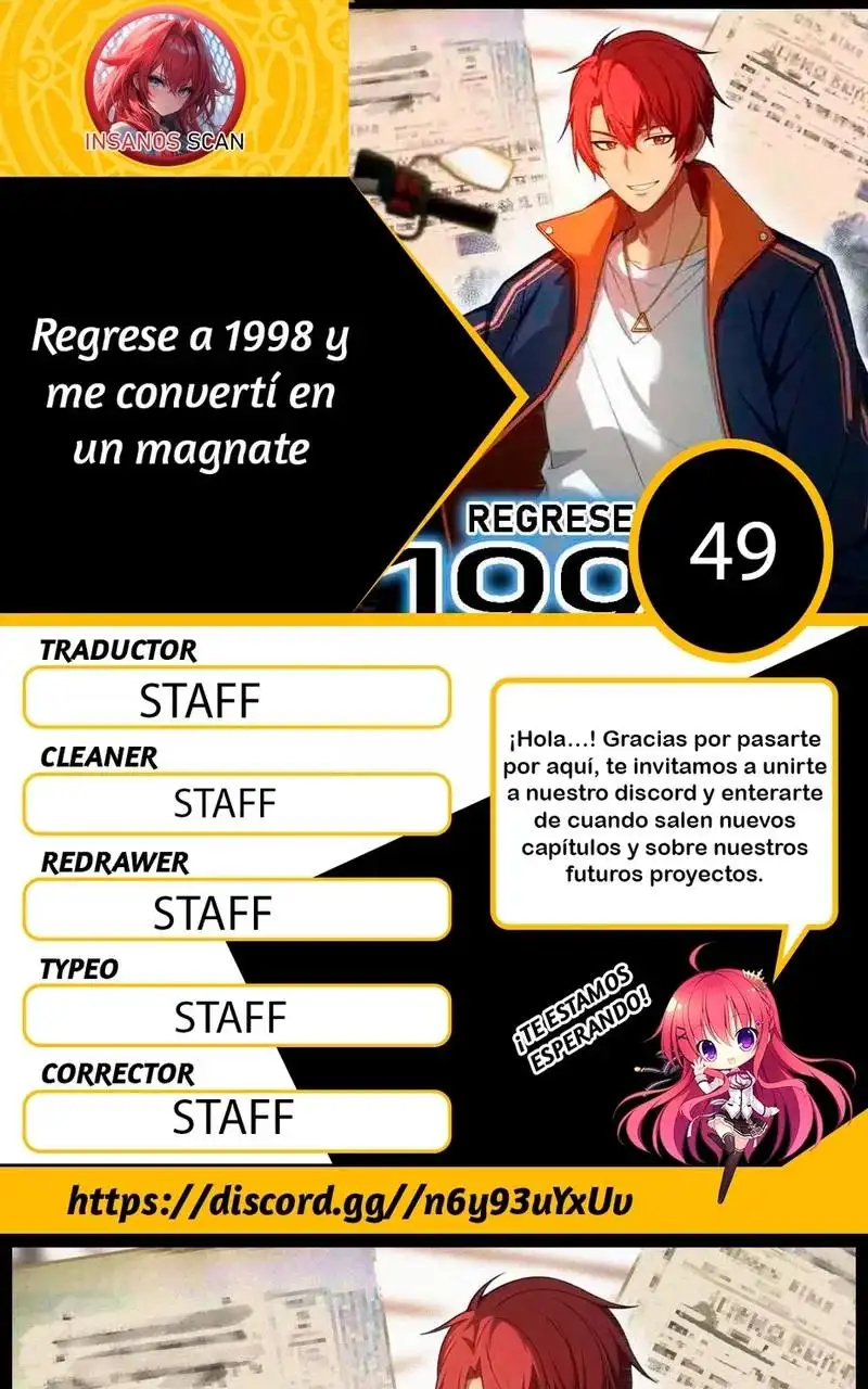 Regrese a 1998 y me converti en un magnate - Capítulo 49 - Página 1 - LectorTMOo