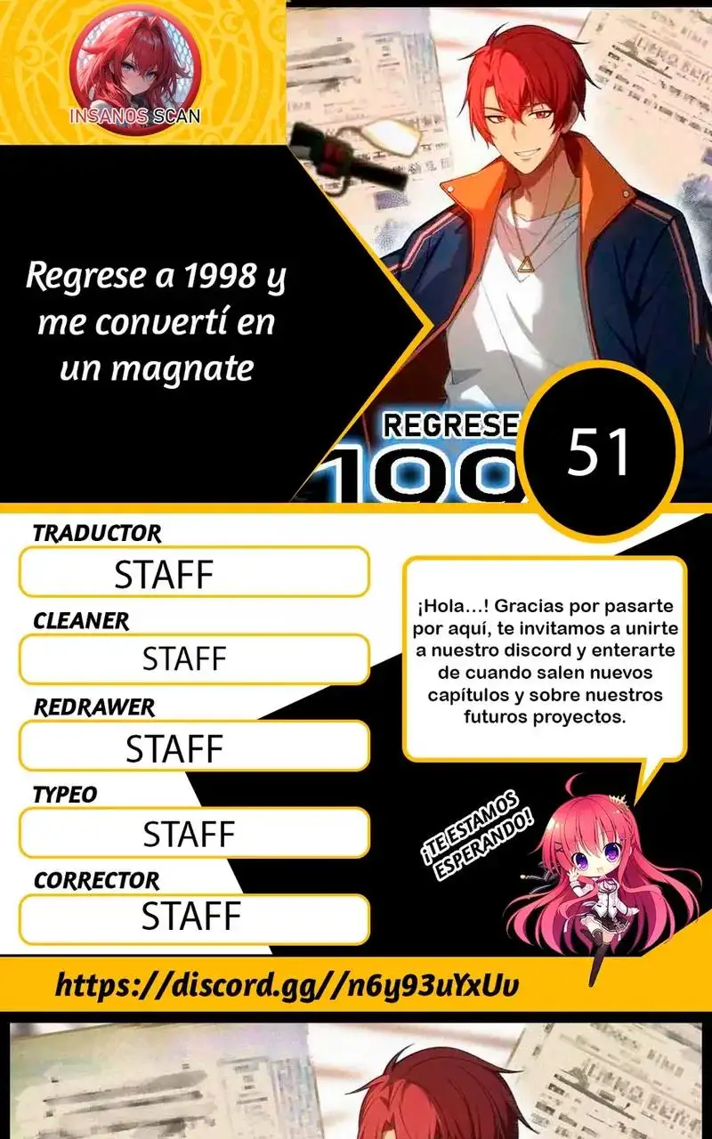 Regrese a 1998 y me converti en un magnate - Capítulo 51 - Página 1 - LectorTMOo