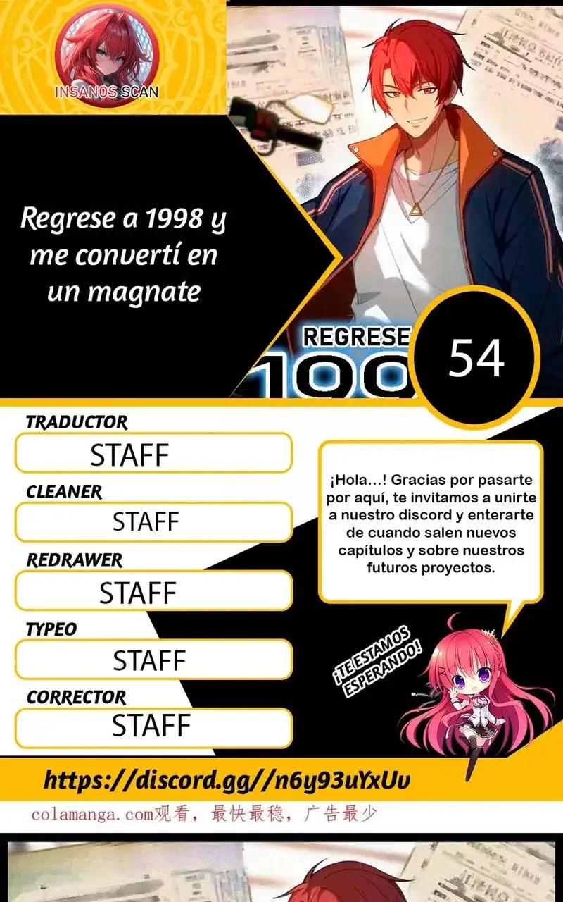 Regrese a 1998 y me converti en un magnate - Capítulo 54 - Página 1 - LectorTMOo