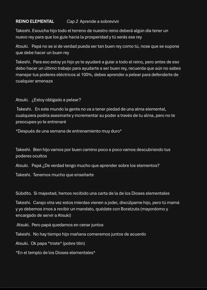 Reino elemental - Capítulo 2 - Página 1 - LectorTMOo