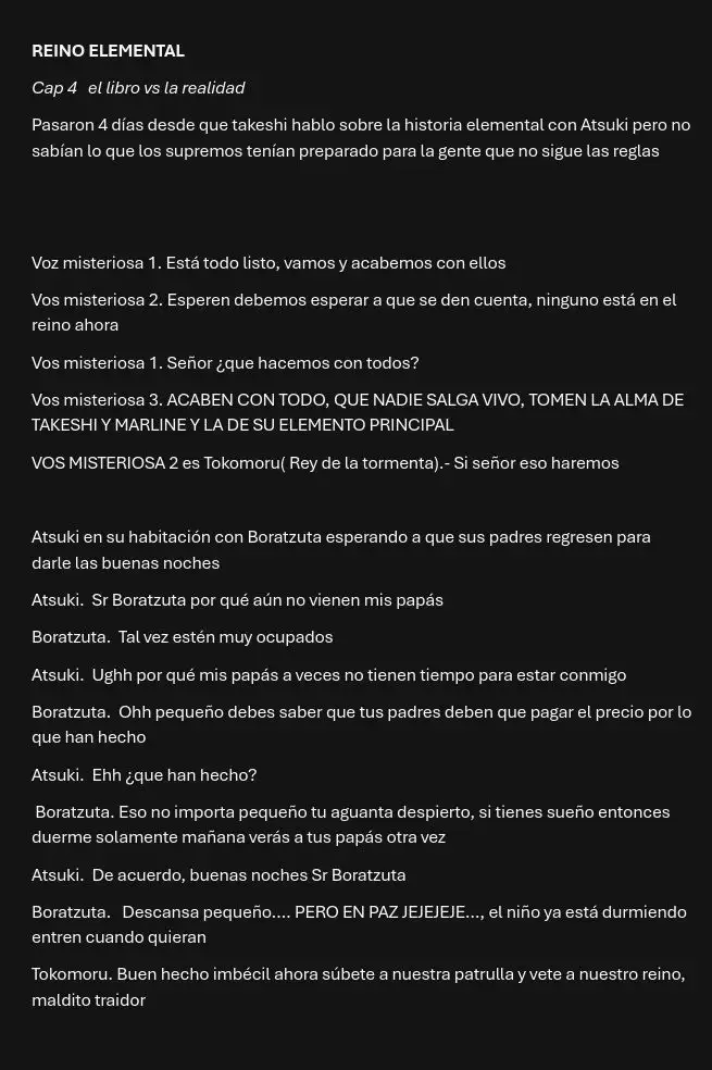 Reino elemental - Capítulo 4 - Página 1 - LectorTMOo