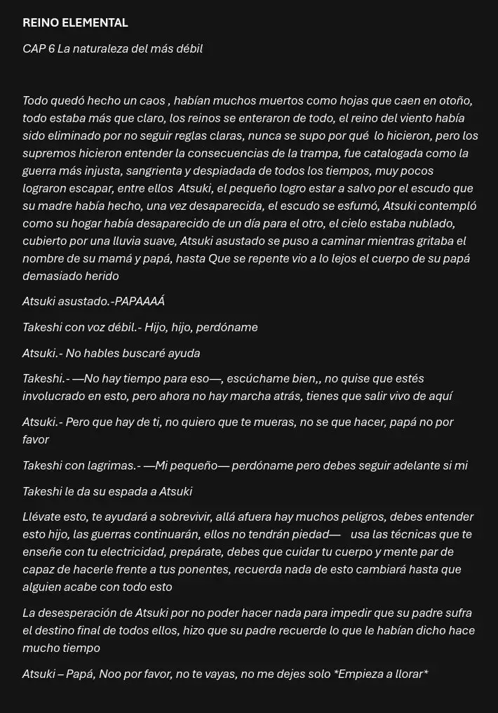 Reino elemental - Capítulo 6 - Página 1 - LectorTMOo