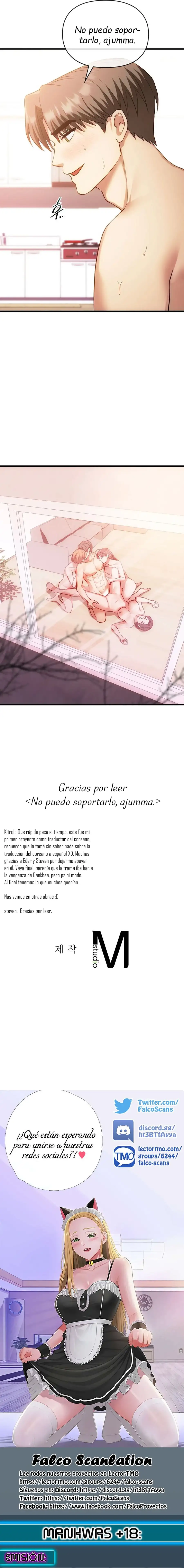 ¡No Puedo Soportarlo, Señora! - Capítulo 50 - Página 18 - LectorTMOo