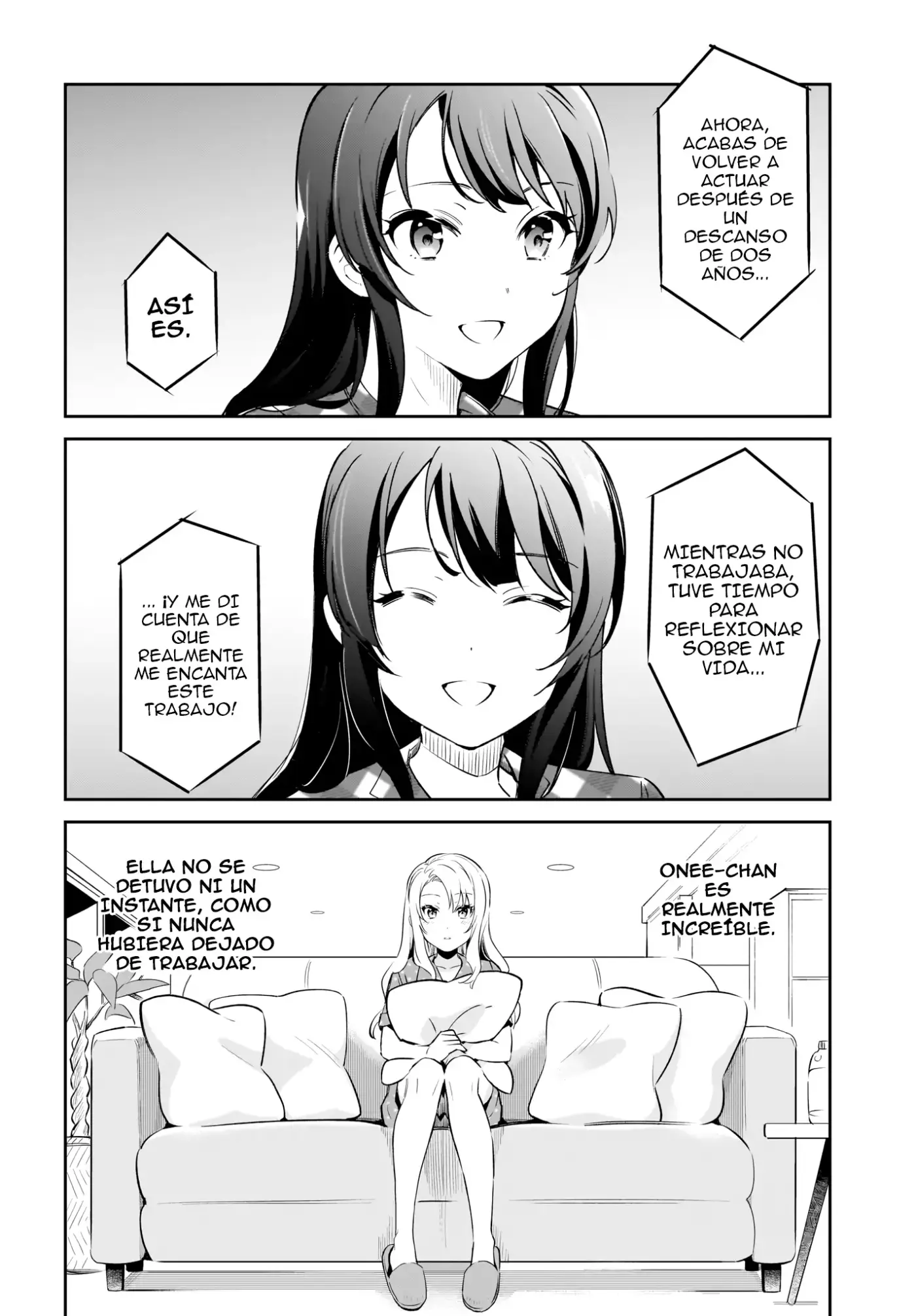 Seishun Buta Yarou wa Siscon Idol no Yume o Minai - Capítulo 1 - Página 12 - LectorTMOo