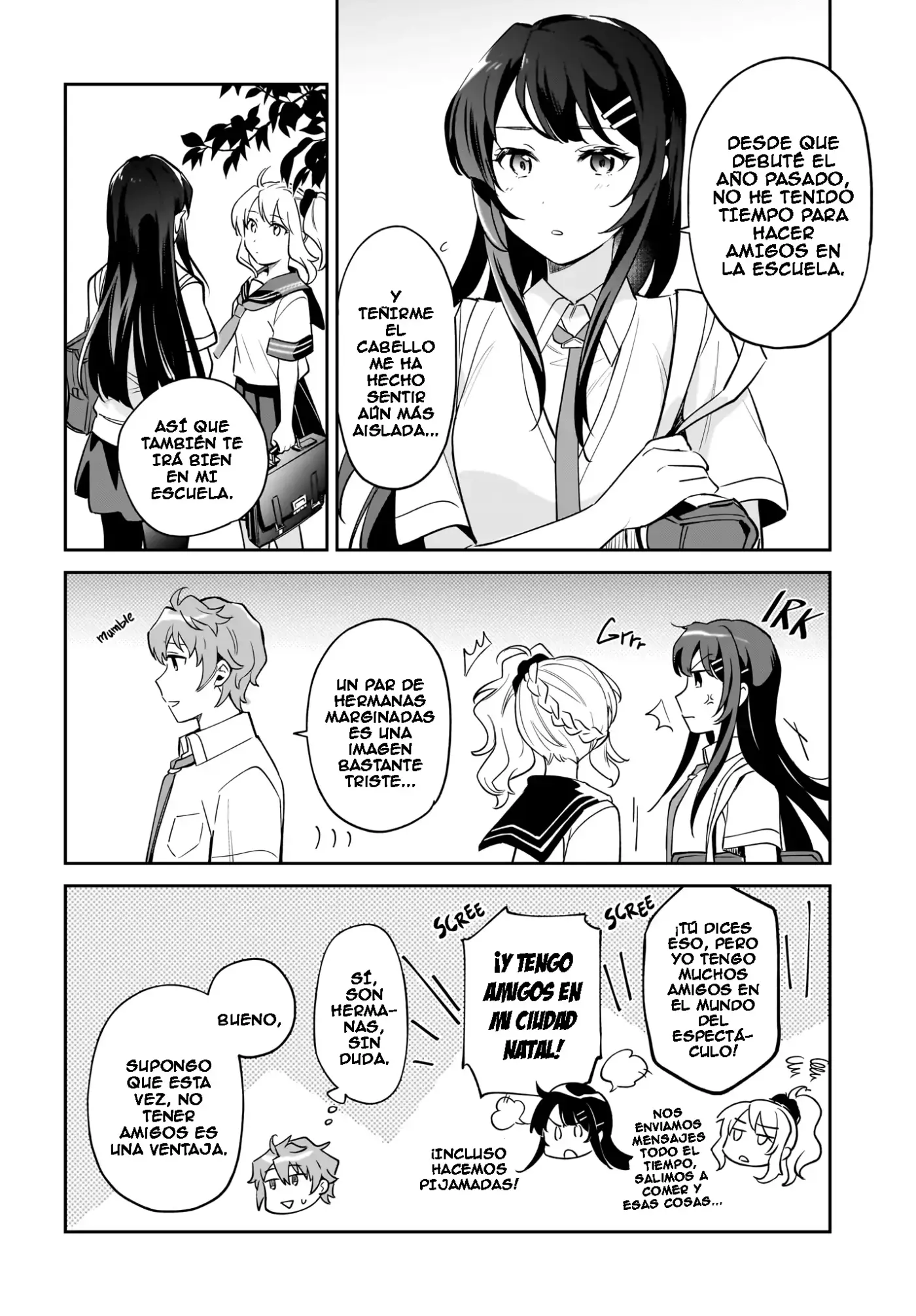 Seishun Buta Yarou wa Siscon Idol no Yume o Minai - Capítulo 3 - Página 7 - LectorTMOo