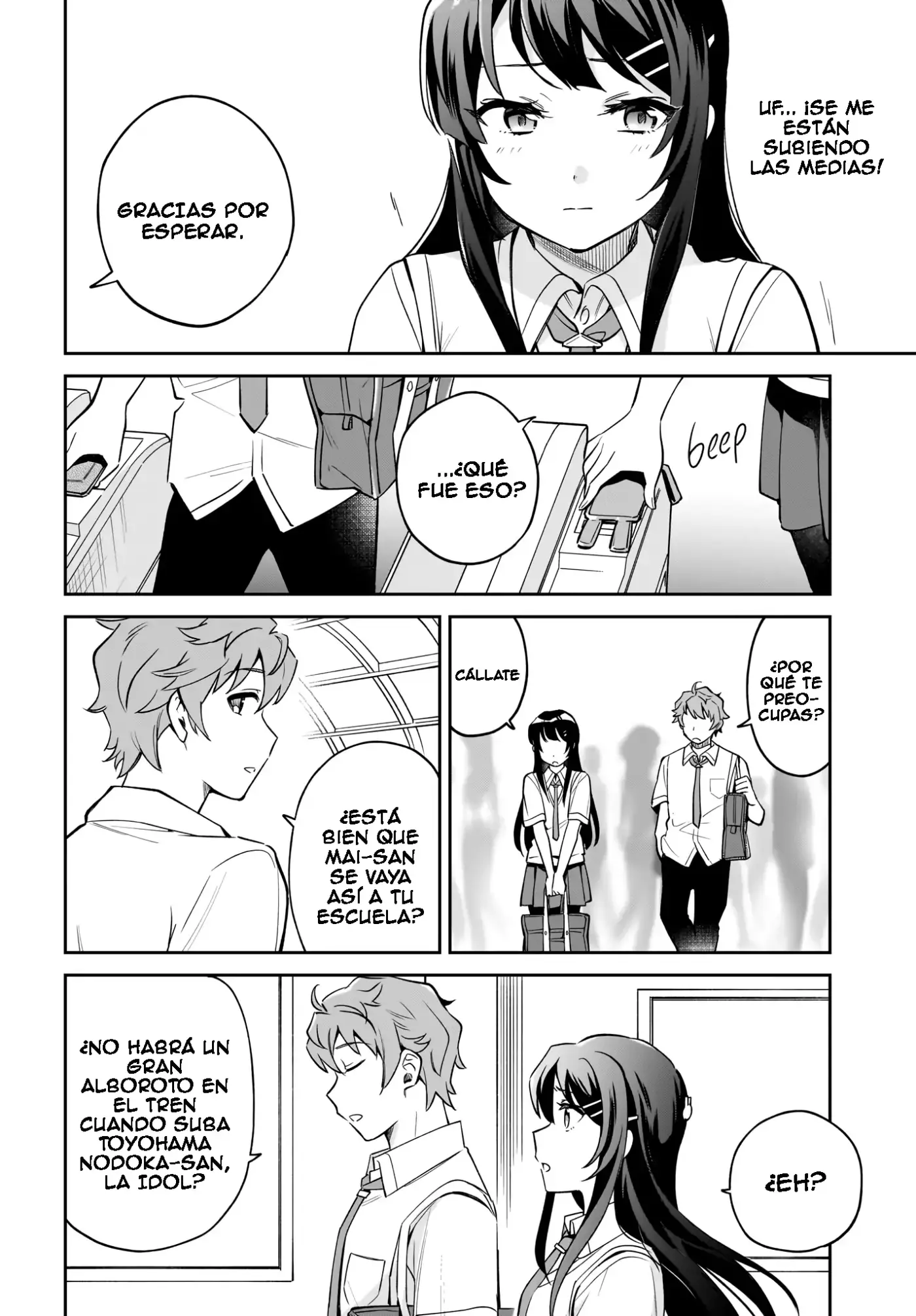 Seishun Buta Yarou wa Siscon Idol no Yume o Minai - Capítulo 3 - Página 9 - LectorTMOo