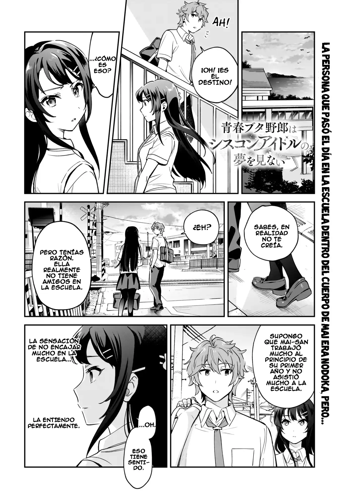 Seishun Buta Yarou wa Siscon Idol no Yume o Minai - Capítulo 3 - Página 15 - LectorTMOo