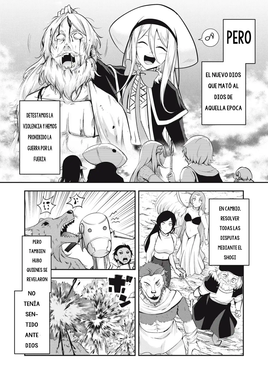 sekai Shougi Musou: Shougi de Sensou Suru Sekai de Ouji ni Tensei Shita Boku ga Jakushou Jinrui o Sukuimasu - Capítulo 1 - Página 46 - LectorTMOo
