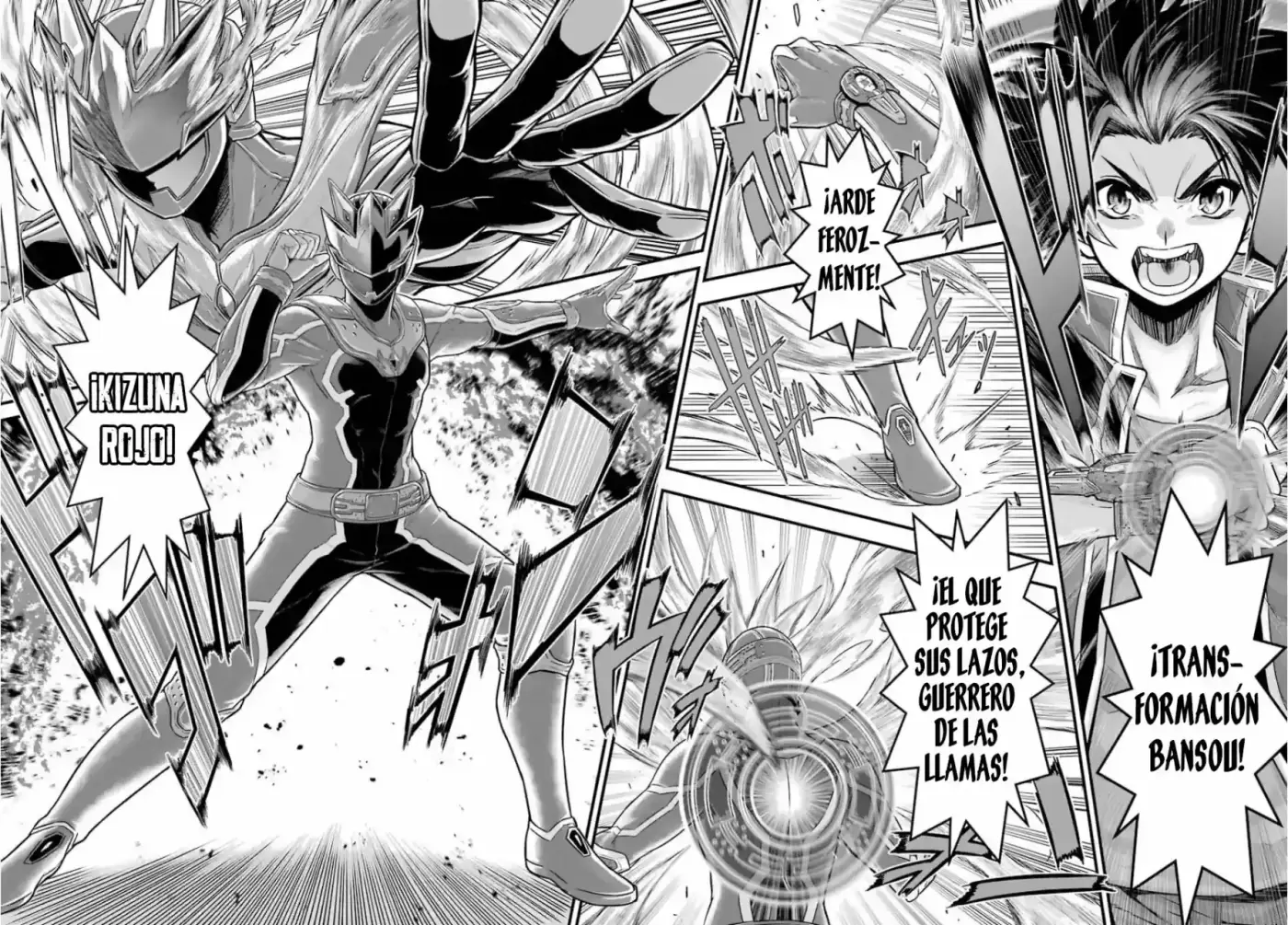 Sentai Red: Isekai de Boukensha ni Naru - Capítulo 1 - Página 12 - LectorTMOo