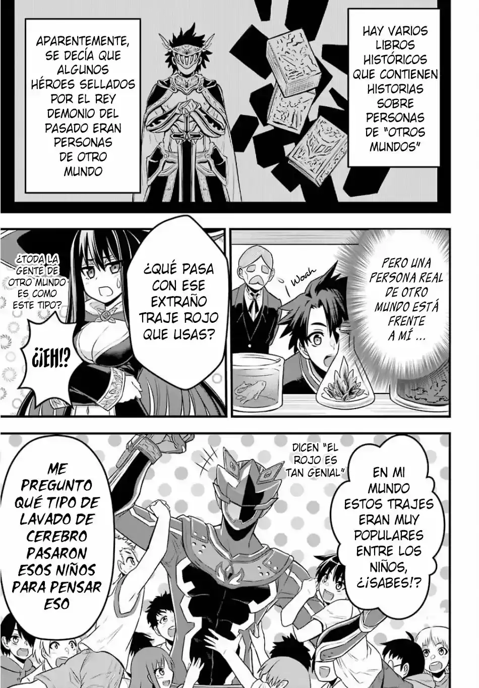 Sentai Red: Isekai de Boukensha ni Naru - Capítulo 1 - Página 18 - LectorTMOo