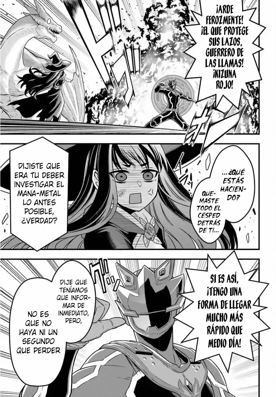 Sentai Red: Isekai de Boukensha ni Naru - Capítulo 1 - Página 22 - LectorTMOo