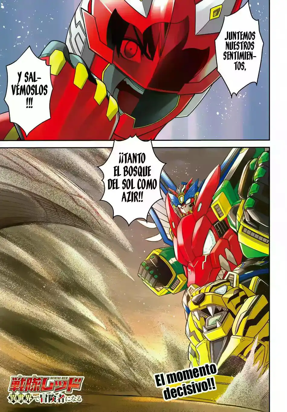 Sentai Red: Isekai de Boukensha ni Naru - Capítulo 13 - Página 1 - LectorTMOo