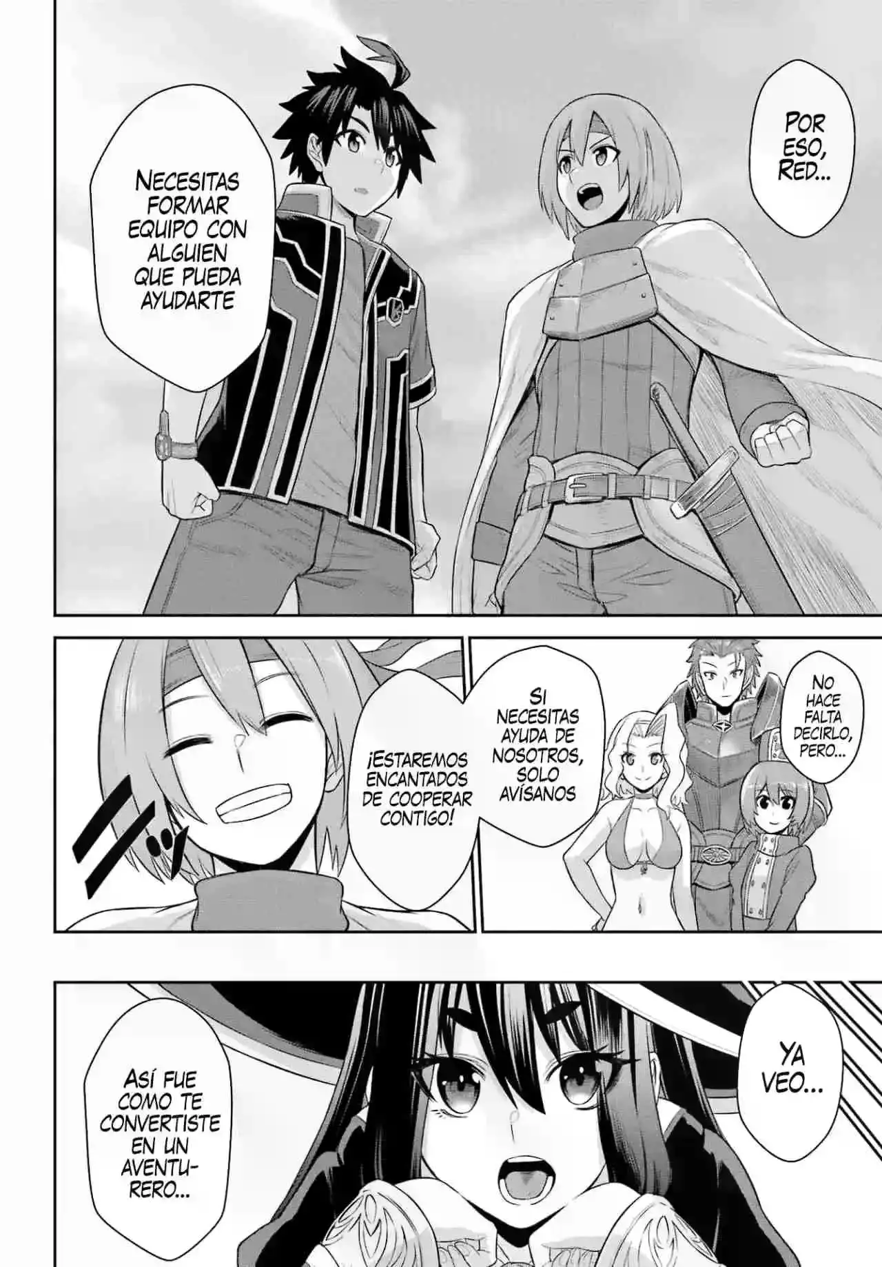Sentai Red: Isekai de Boukensha ni Naru - Capítulo 17 - Página 35 - LectorTMOo