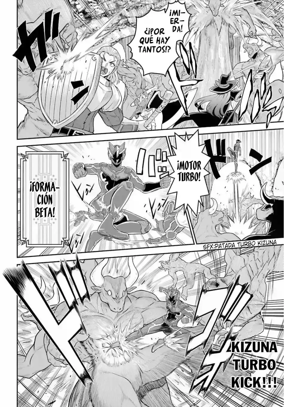 Sentai Red: Isekai de Boukensha ni Naru - Capítulo 2 - Página 20 - LectorTMOo