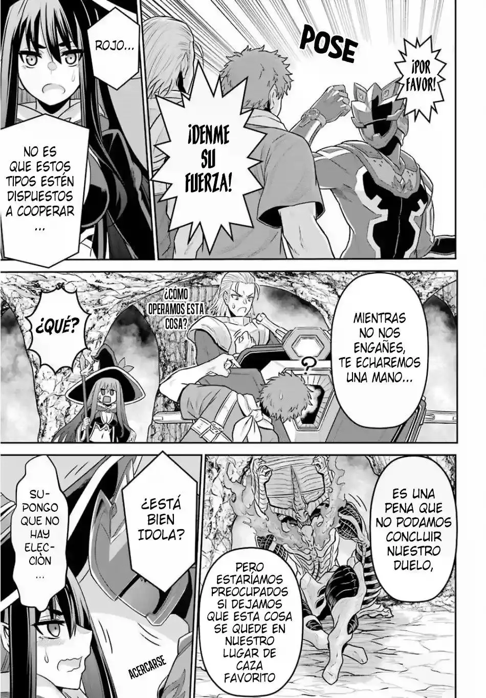 Sentai Red: Isekai de Boukensha ni Naru - Capítulo 2 - Página 35 - LectorTMOo