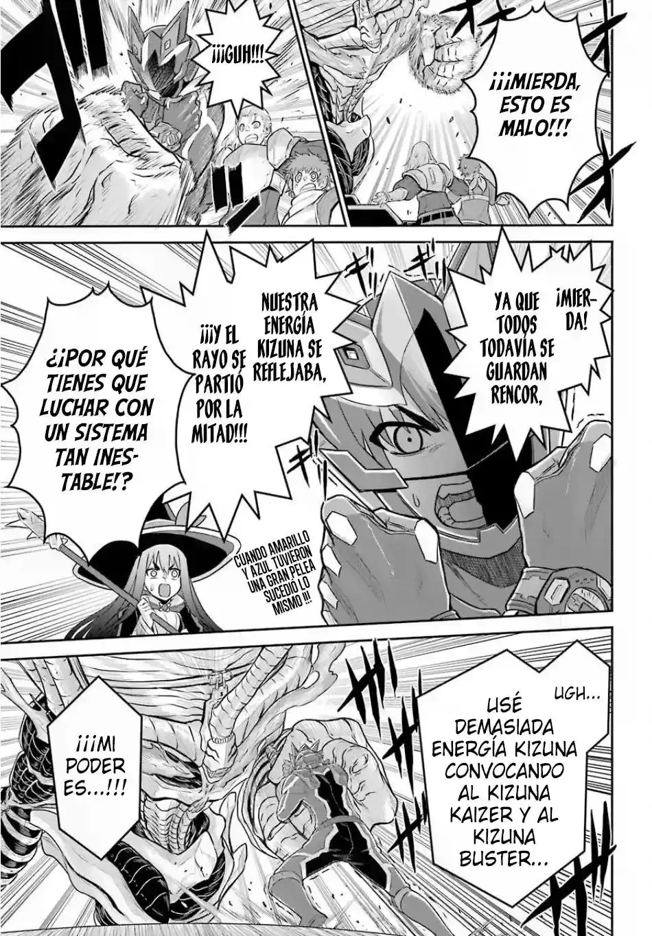 Sentai Red: Isekai de Boukensha ni Naru - Capítulo 2 - Página 37 - LectorTMOo