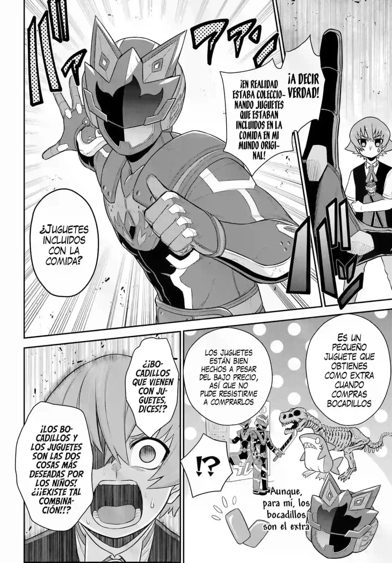 Sentai Red: Isekai de Boukensha ni Naru - Capítulo 21 - Página 4 - LectorTMOo