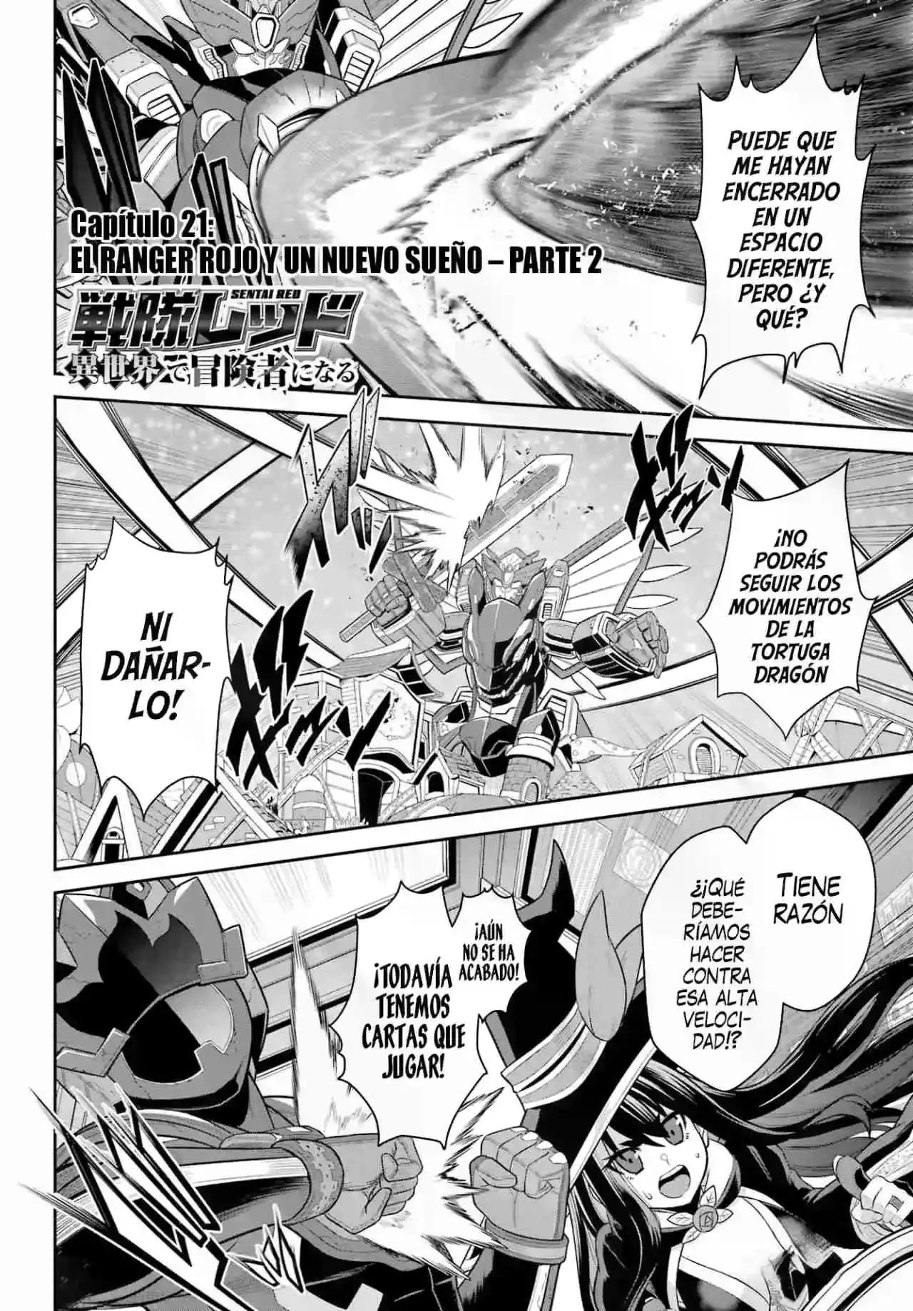 Sentai Red: Isekai de Boukensha ni Naru - Capítulo 21 - Página 25 - LectorTMOo