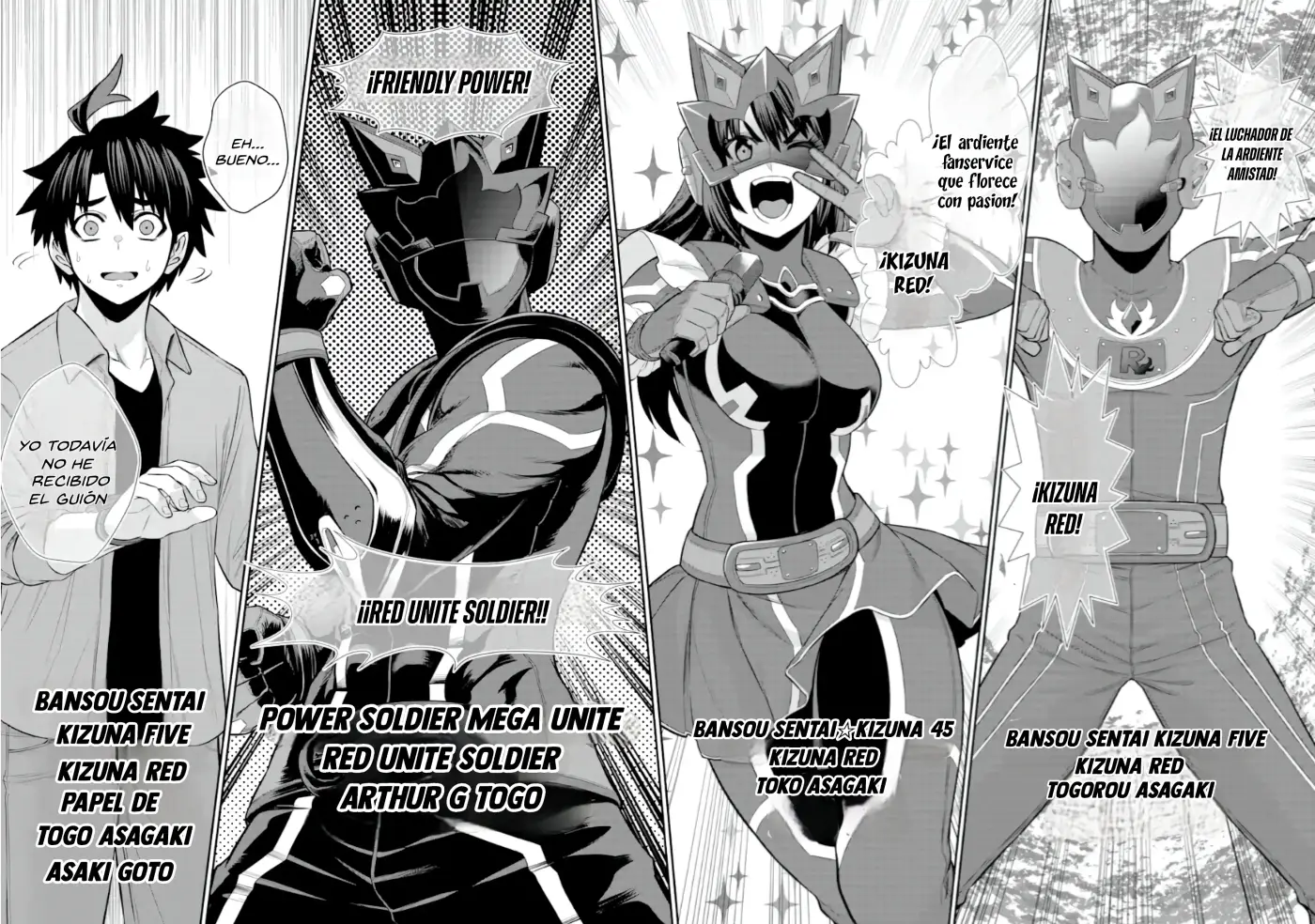 Sentai Red: Isekai de Boukensha ni Naru - Capítulo 28 - Página 15 - LectorTMOo