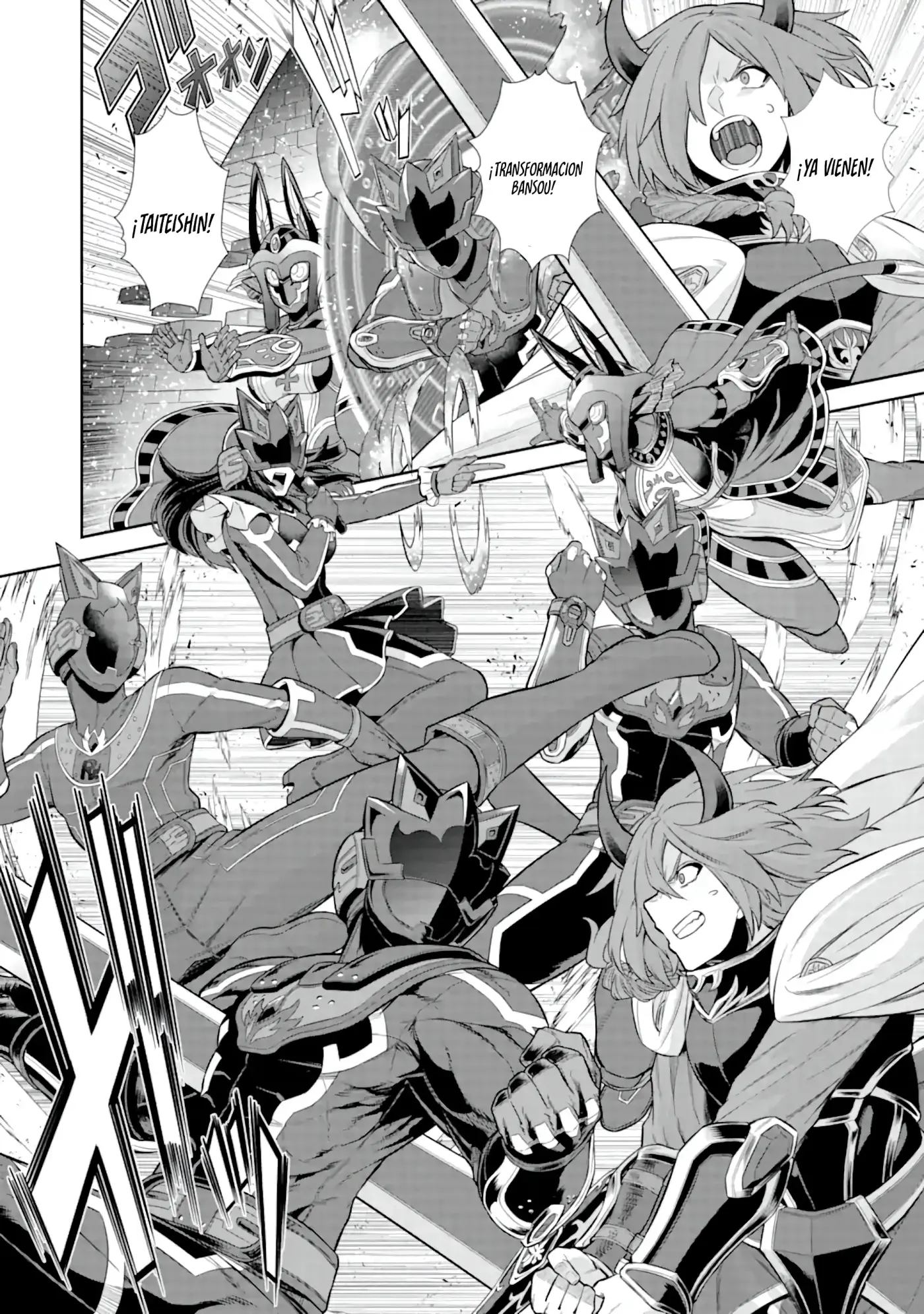 Sentai Red: Isekai de Boukensha ni Naru - Capítulo 28 - Página 18 - LectorTMOo