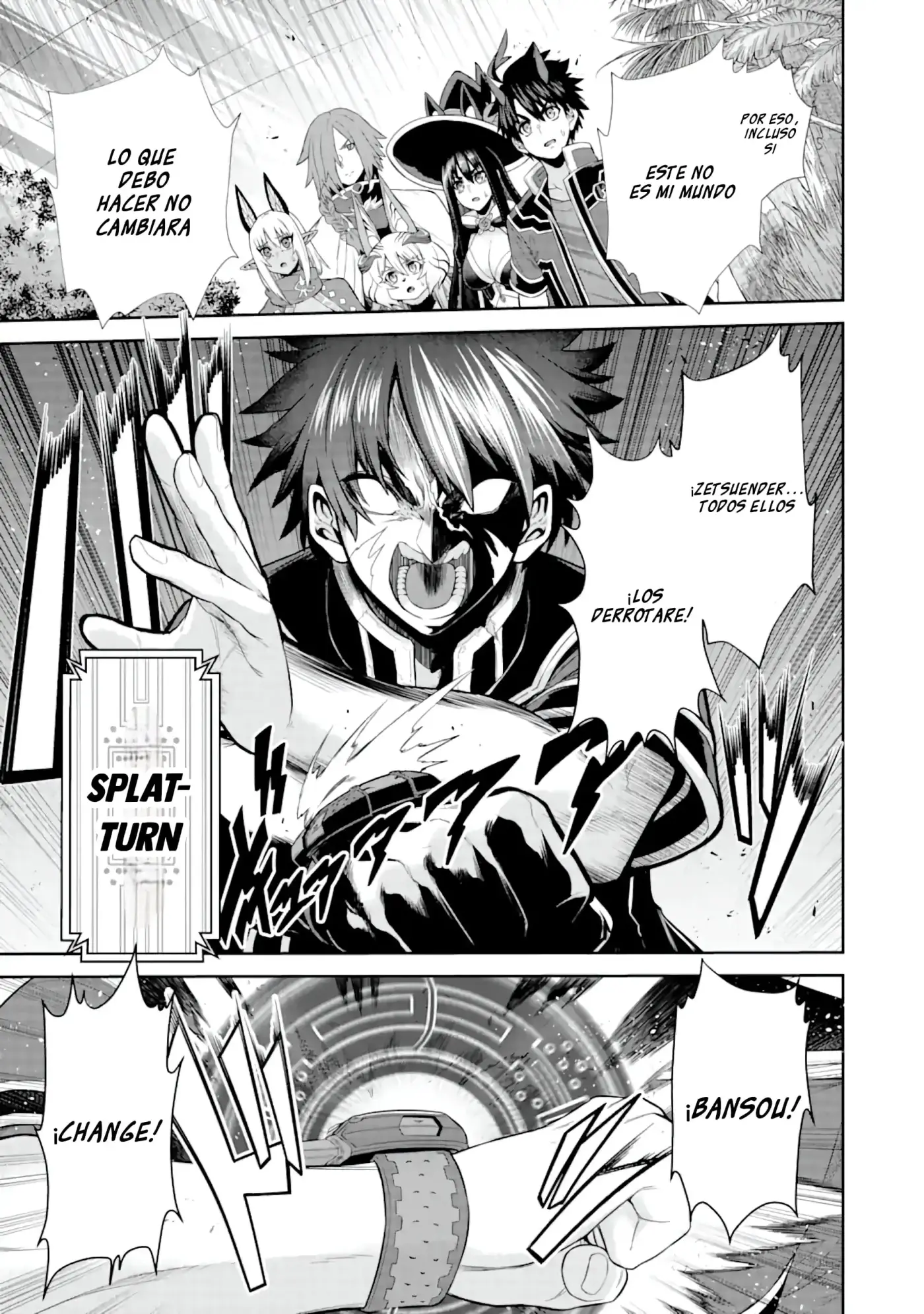 Sentai Red: Isekai de Boukensha ni Naru - Capítulo 29 - Página 7 - LectorTMOo