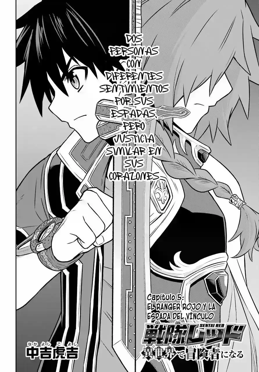 Sentai Red: Isekai de Boukensha ni Naru - Capítulo 5 - Página 4 - LectorTMOo
