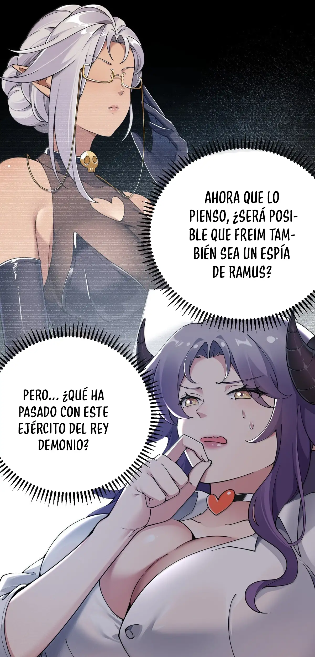 ¡Señorita Santa, Por Favor Detenga Su Rara Lluvia De Ideas! - Capítulo 104 - Página 34 - LectorTMOo