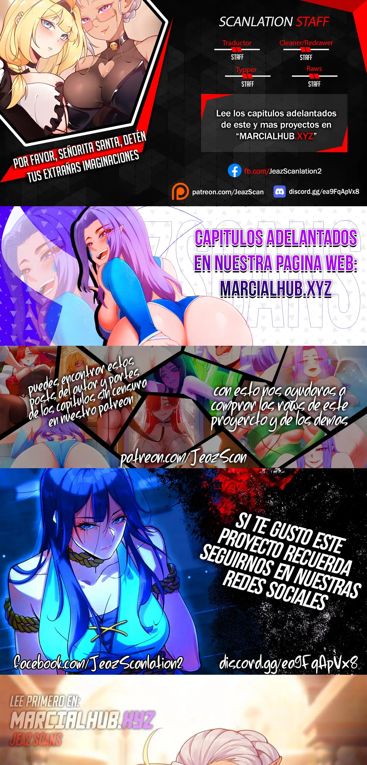 ¡Señorita Santa, Por Favor Detenga Su Rara Lluvia De Ideas! - Capítulo 105 - Página 1 - LectorTMOo
