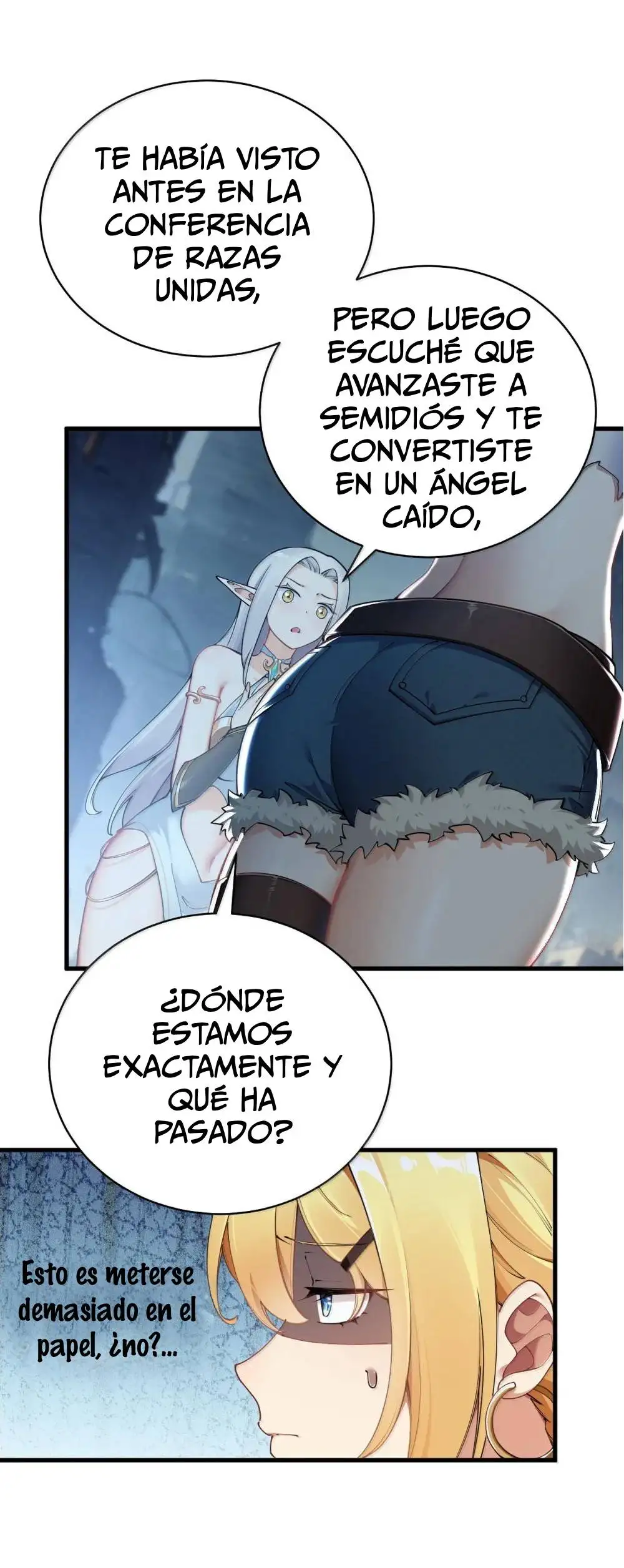 ¡Señorita Santa, Por Favor Detenga Su Rara Lluvia De Ideas! - Capítulo 108 - Página 34 - LectorTMOo