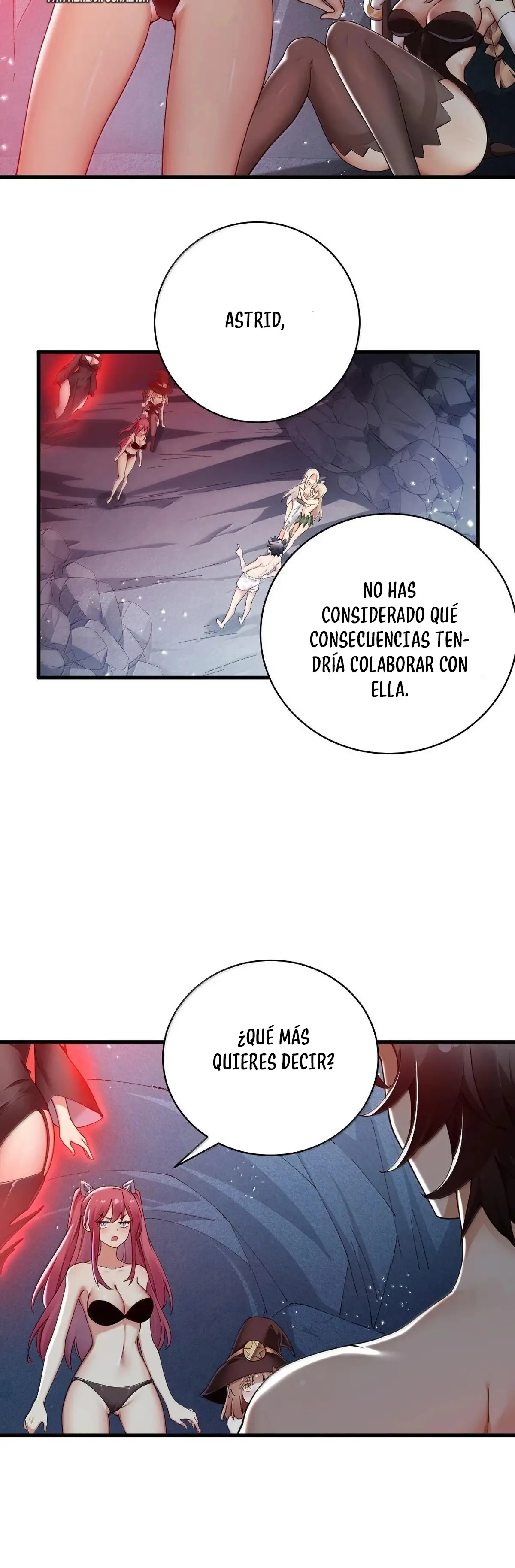¡Señorita Santa, Por Favor Detenga Su Rara Lluvia De Ideas! - Capítulo 87 - Página 12 - LectorTMOo
