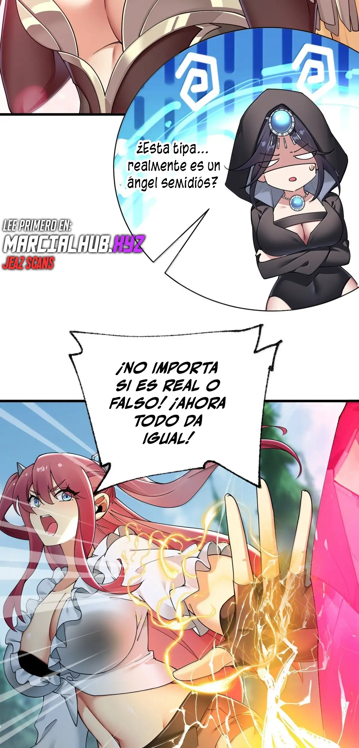 ¡Señorita Santa, Por Favor Detenga Su Rara Lluvia De Ideas! - Capítulo 95 - Página 9 - LectorTMOo
