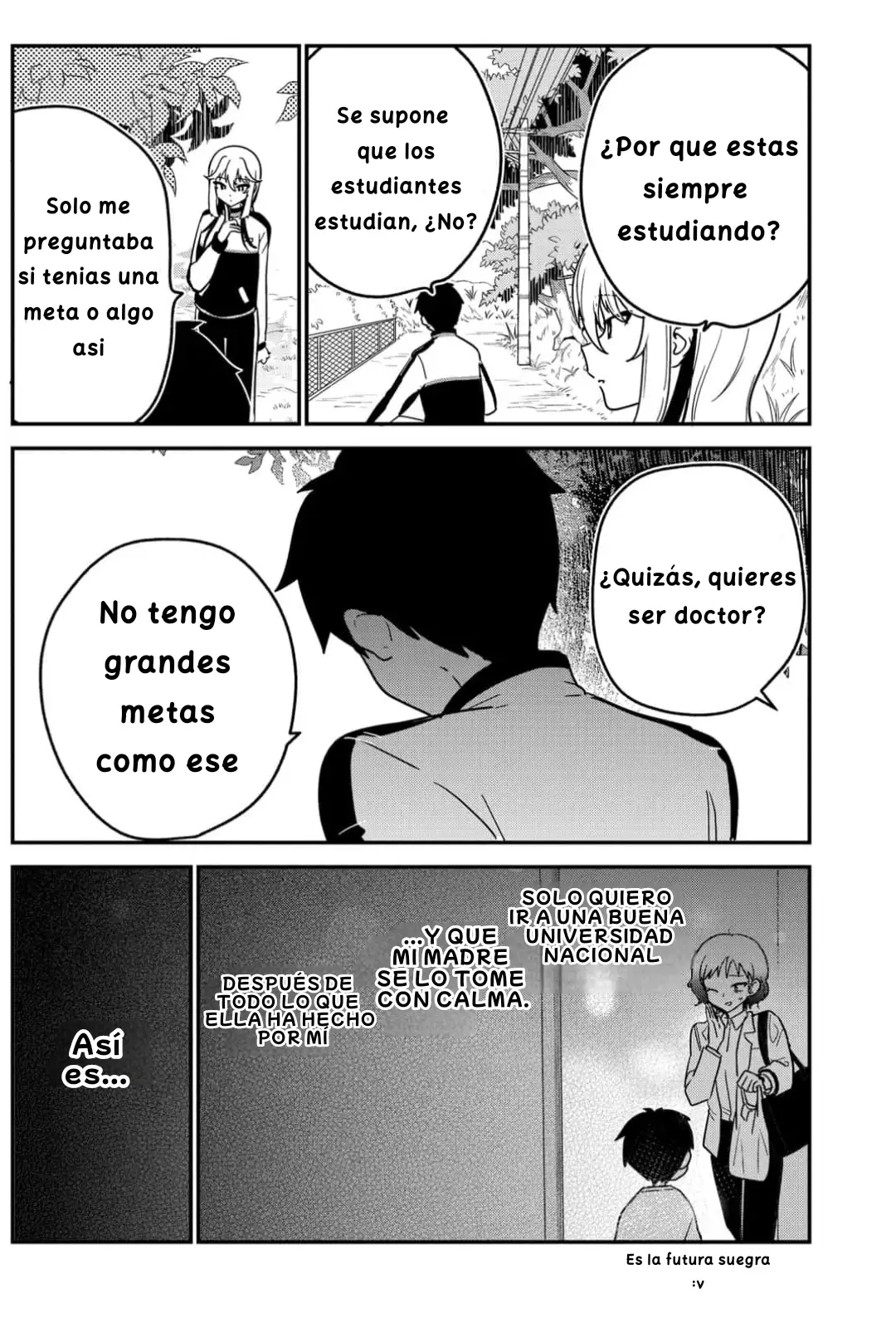 ¿Sera que le gusto? capítulo 7 página 8