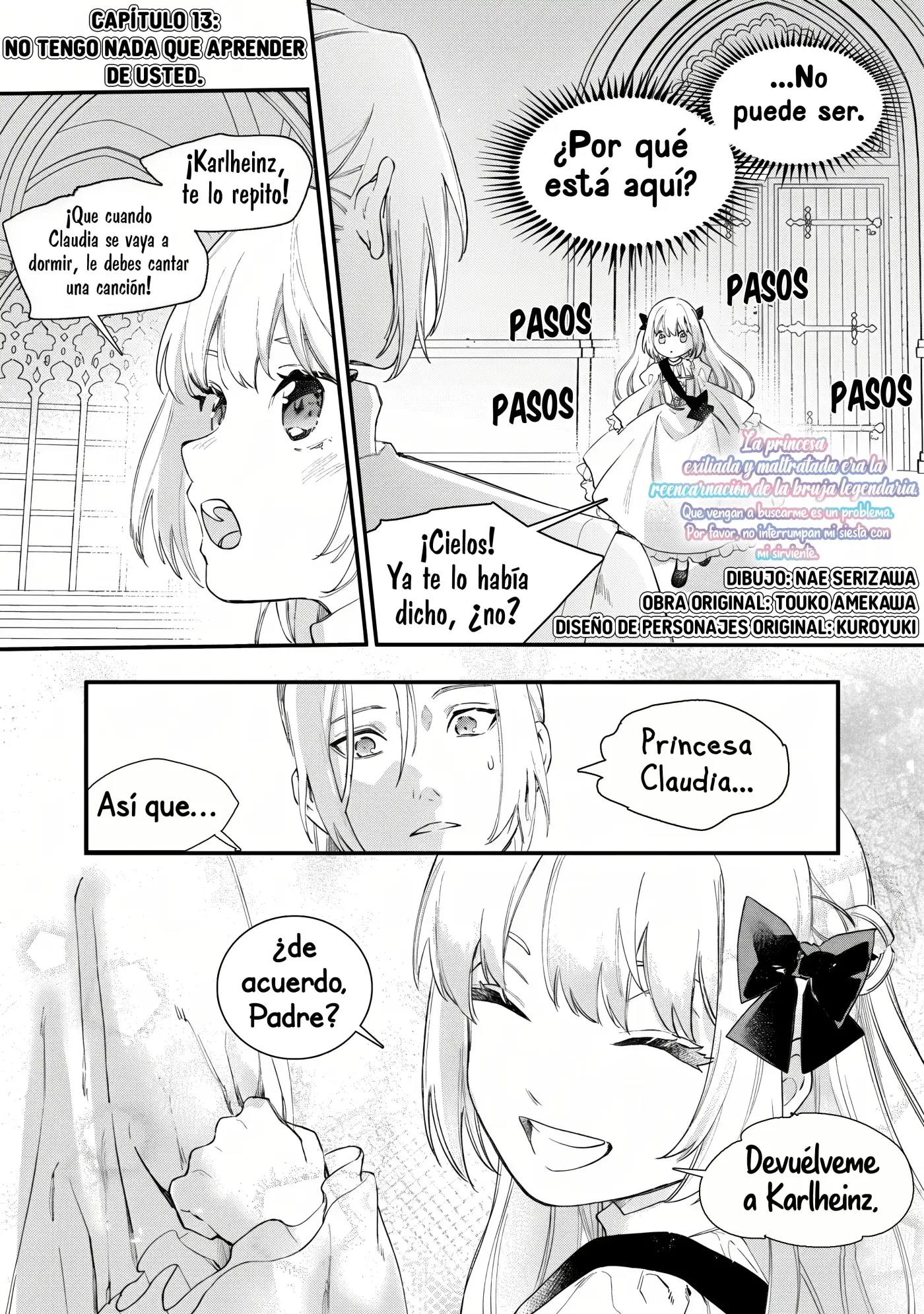 Shiitagerareta Tsuihou Oujo Wa, Tensei Shita Densetsu No Majo Deshita - Capítulo 13 - Página 5 - LectorTMOo
