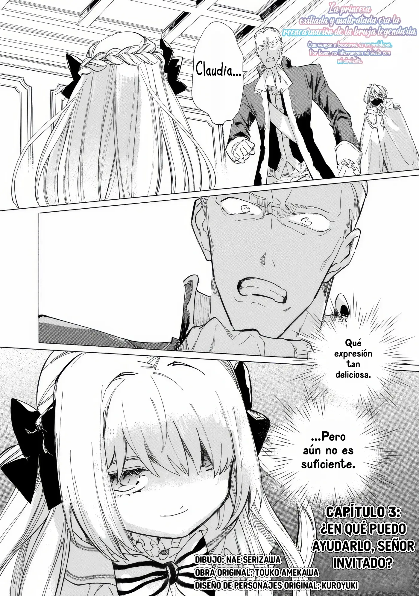 Shiitagerareta Tsuihou Oujo Wa, Tensei Shita Densetsu No Majo Deshita - Capítulo 3 - Página 4 - LectorTMOo