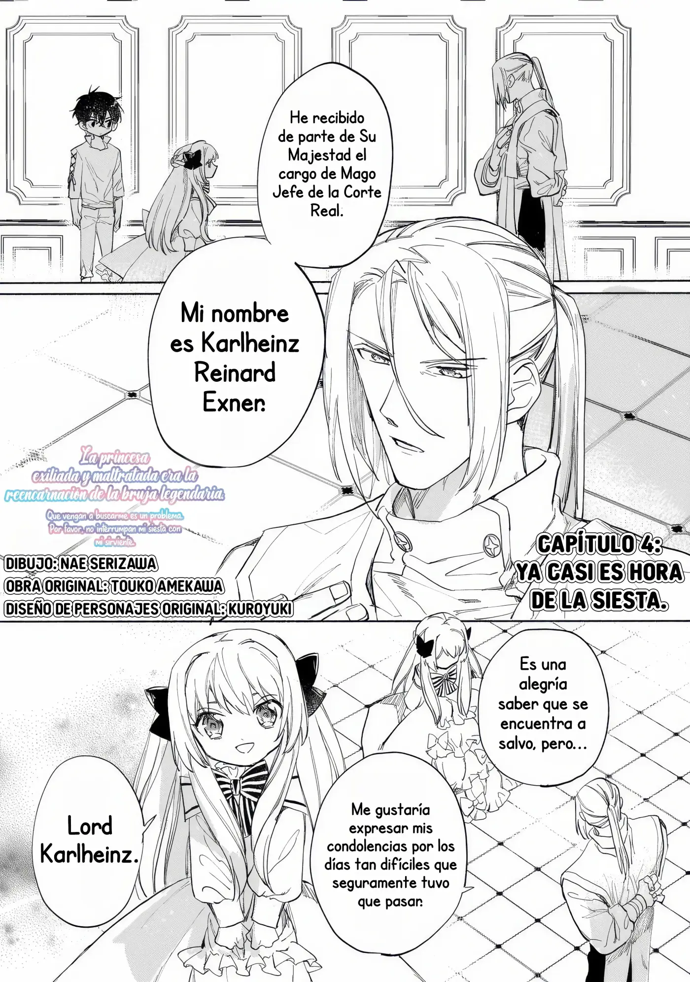 Shiitagerareta Tsuihou Oujo Wa, Tensei Shita Densetsu No Majo Deshita - Capítulo 4 - Página 4 - LectorTMOo