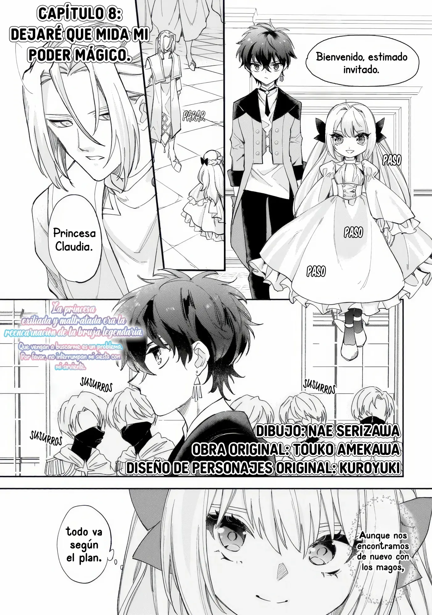 Shiitagerareta Tsuihou Oujo Wa, Tensei Shita Densetsu No Majo Deshita - Capítulo 8 - Página 4 - LectorTMOo