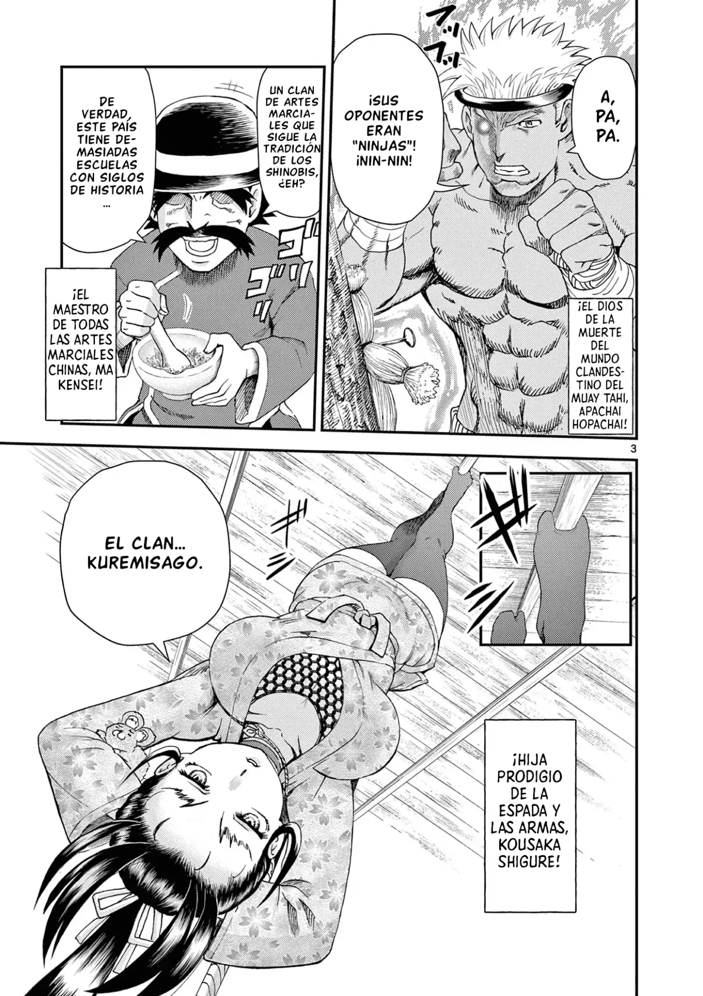 Shijou Saikyou No Deshi Kenichi 2: Tatsuji-hen - Capítulo 6 - Página 3 - LectorTMOo