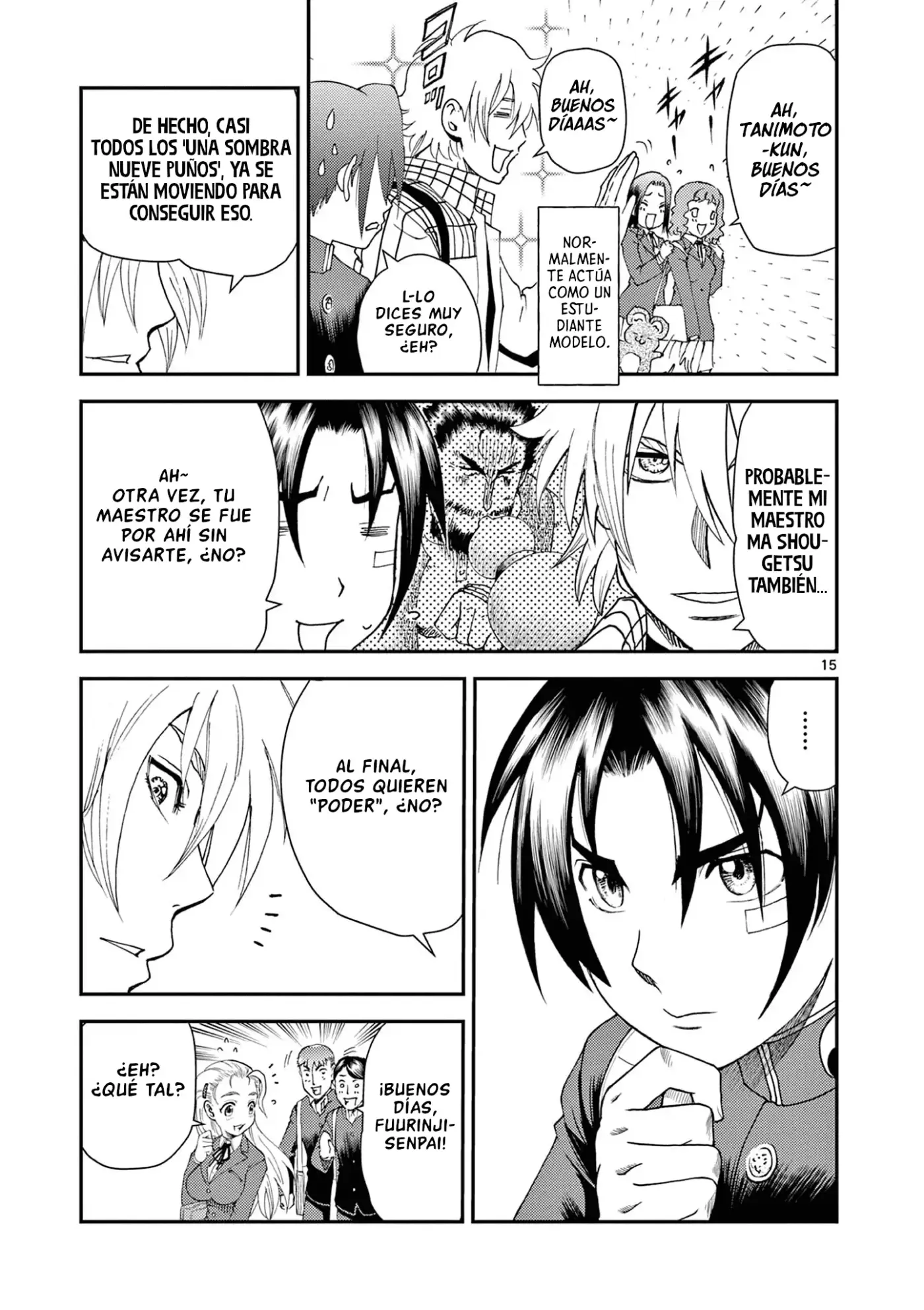 Shijou Saikyou No Deshi Kenichi 2: Tatsuji-hen - Capítulo 6 - Página 15 - LectorTMOo